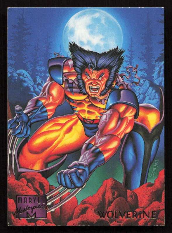1995 Marvel Masterpieces 114 Wolverine