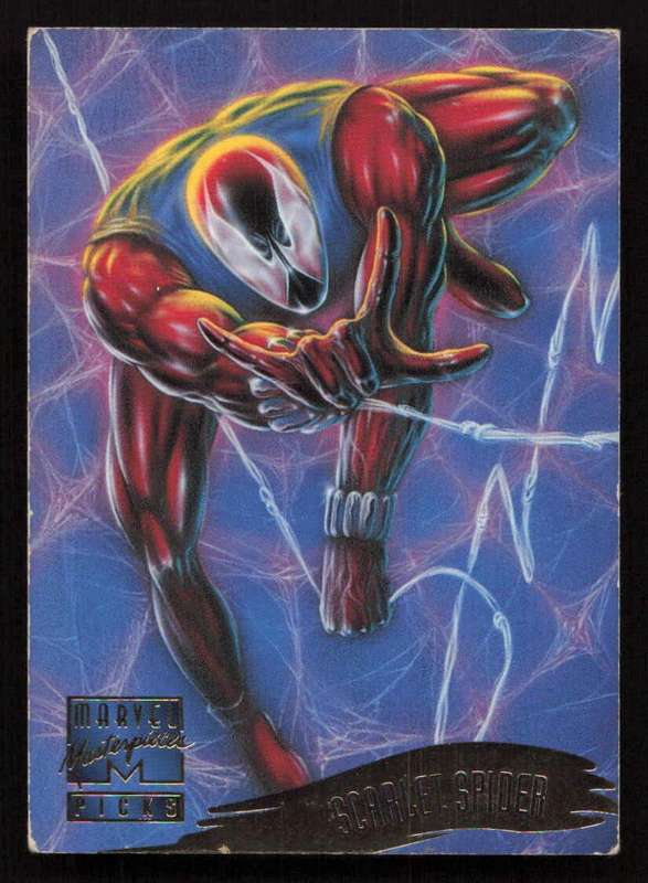1995 Marvel Masterpieces 143 Scarlet Spider