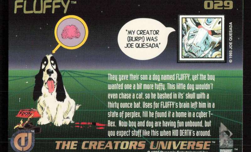 1993 Dynamic Entertainment The Creators Universe 029 FLUFFY