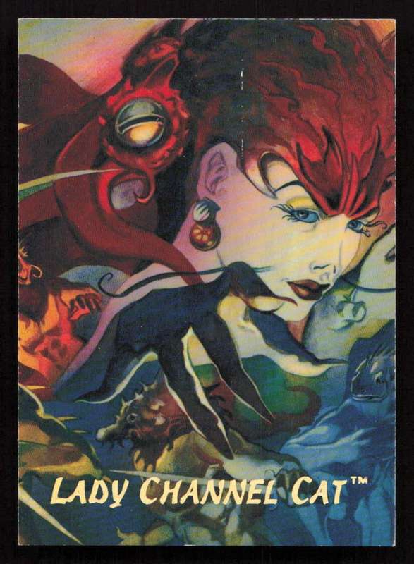 1993 Dynamic Entertainment The Creators Universe 043 LADY CHANNEL CAT