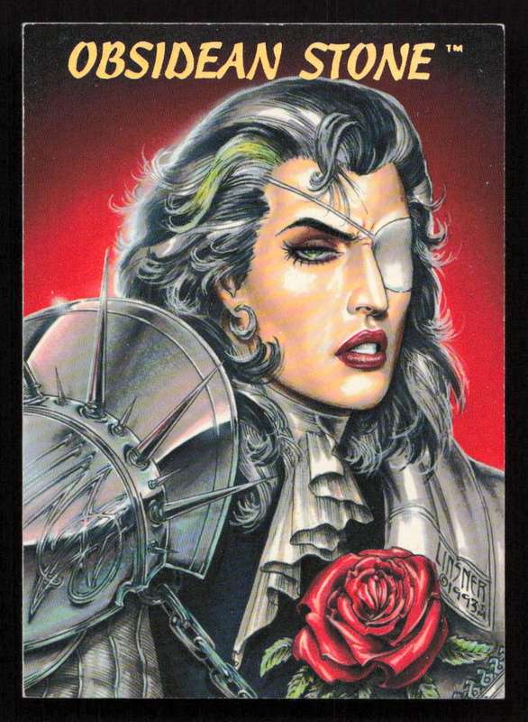 1993 Dynamic Entertainment The Creators Universe 054 OBSIDEAN STONE