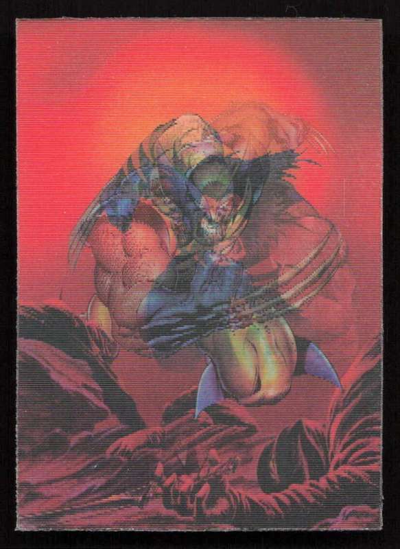 1996 Fleer Ultra Marvel X-Men Wolverine Marvel Mirage Three of Three