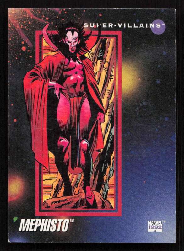 1992 Marvel Entertainment 118 Mephisto