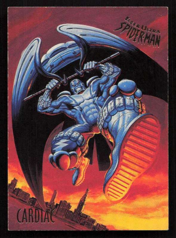 1995 Marvel Fleer Ultra Spider-man 11 Cardiac