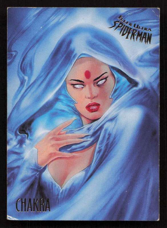 1995 Marvel Fleer Ultra Spider-man 14 Chakra