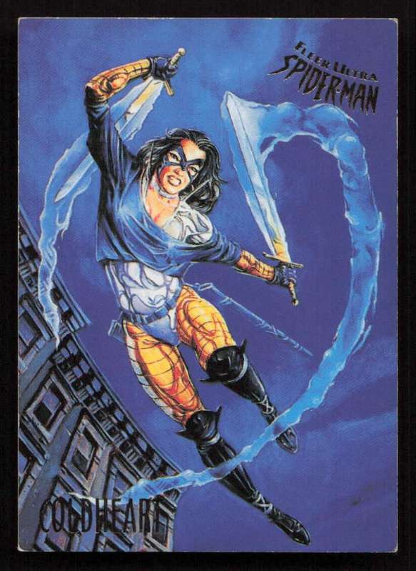 1995 Marvel Fleer Ultra Spider-man 17 Coldheart