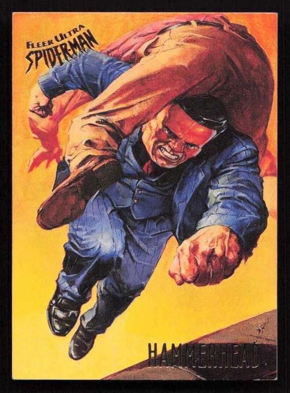 1995 Marvel Fleer Ultra Spider-man 25 Hammerhead