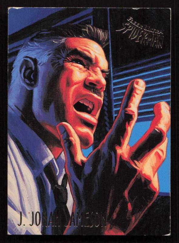 1995 Marvel Fleer Ultra Spider-man 29 J. Johan Jameson