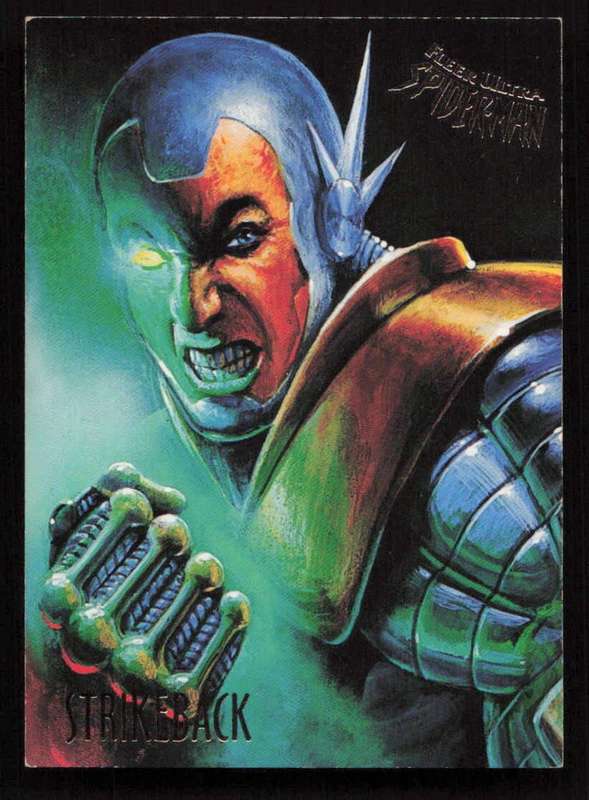 1995 Marvel Fleer Ultra Spider-man 55 Strikeback
