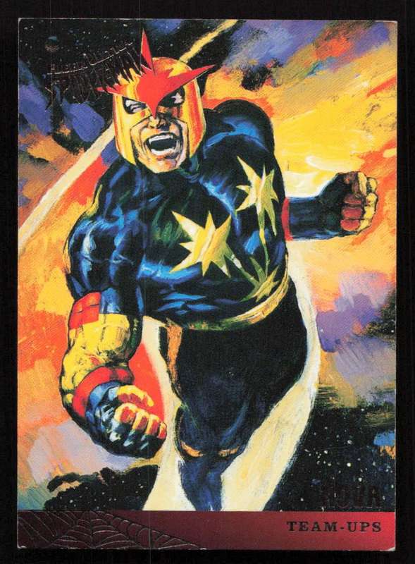 1995 Marvel Fleer Ultra Spider-man 124 Nova