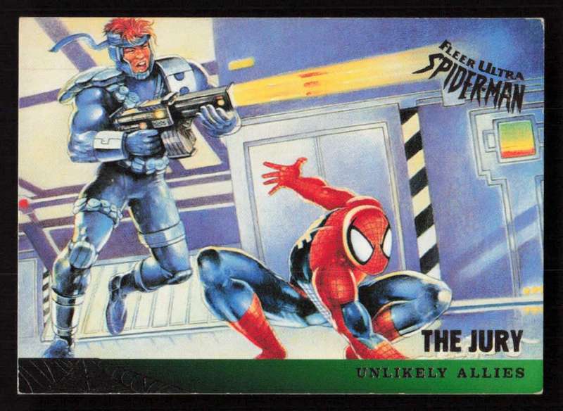 1995 Marvel Fleer Ultra Spider-man 130 The Jury