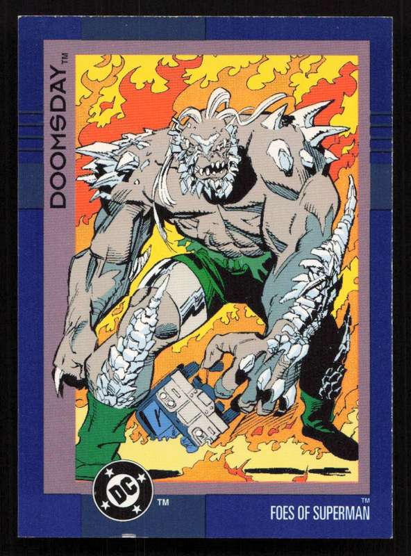1993 SkyBox DC Comics Doomsday Card 134