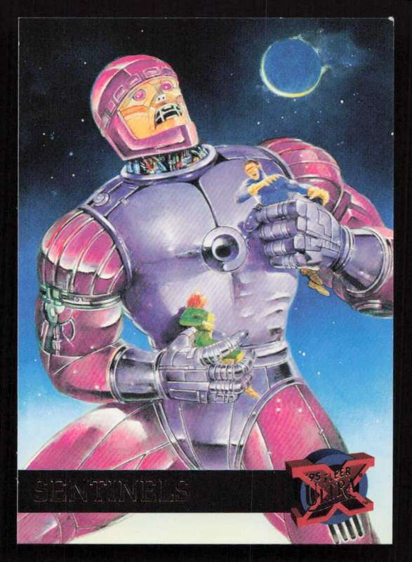 1995 Fleer Ultra X-Men 42 Sentinels