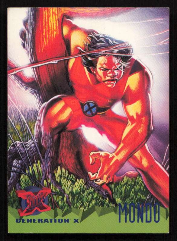 1995 Fleer Ultra X-Men 75 Generation-X Mondo