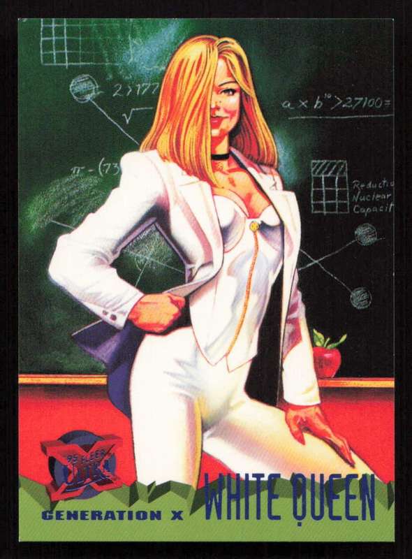 1995 Fleer Ultra X-Men 79 Generation-X White Queen