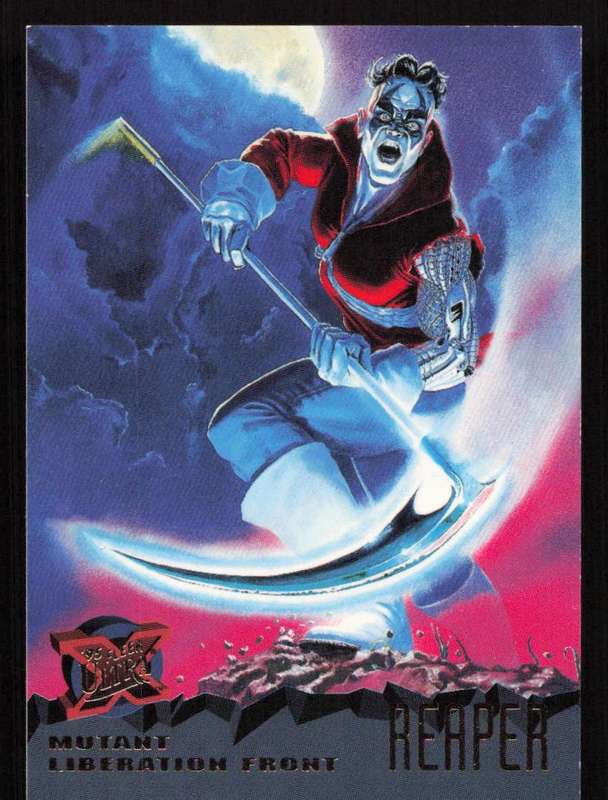 1995 Fleer Ultra X-Men 84 Mutant Liberation Front Reaper