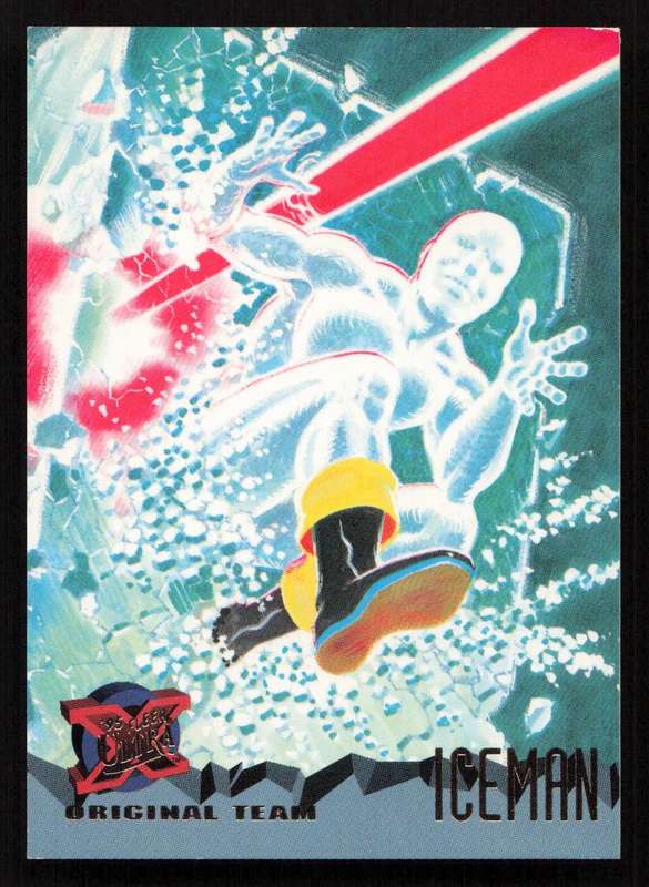 1995 Fleer Ultra X-Men 91 Mutant Liberation Front Iceman