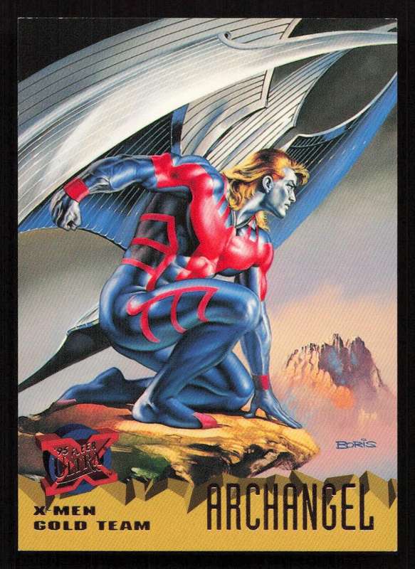 1995 Fleer Ultra X-Men 100 Gold Team Archangel