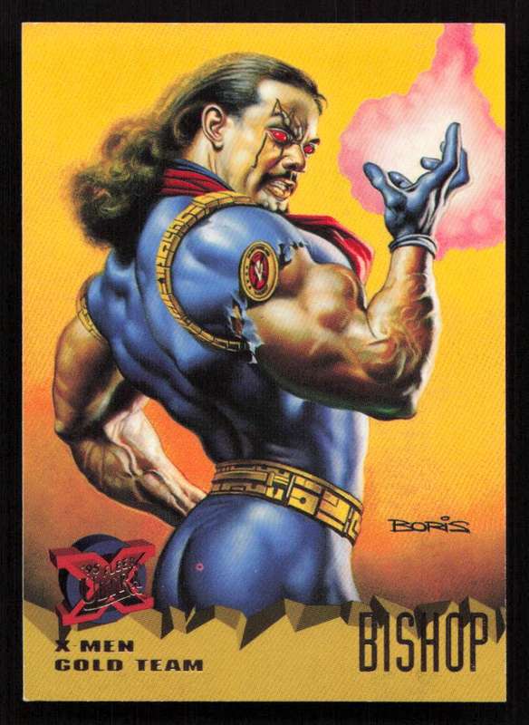 1995 Fleer Ultra X-Men 101 Gold Team Bishop
