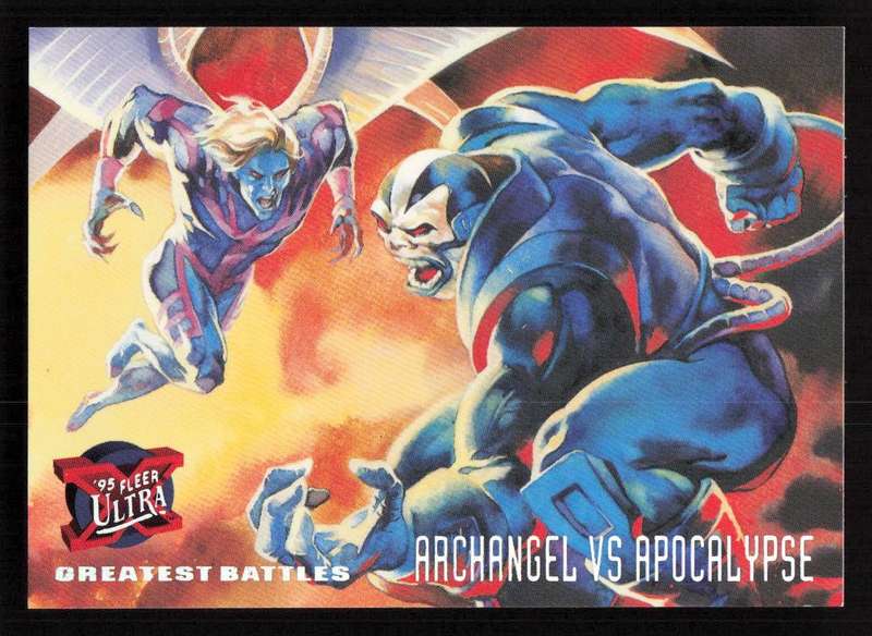 1995 Fleer Ultra X-Men 125 Archangel VS Apocalypse