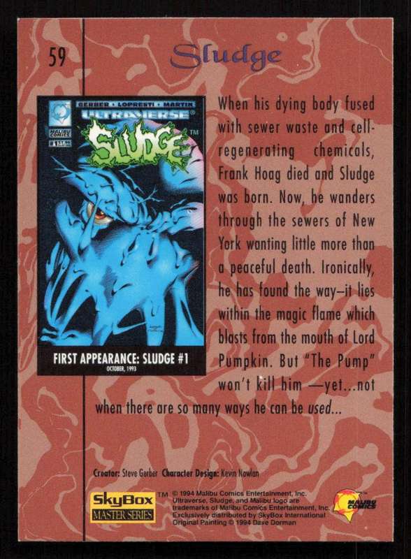 1994 SkyBox 59 Sludge