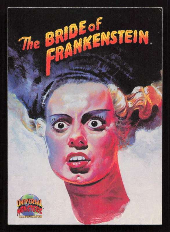 1991 Topps Universal Monsters Trading Card 46 The Bride of Frankenstein