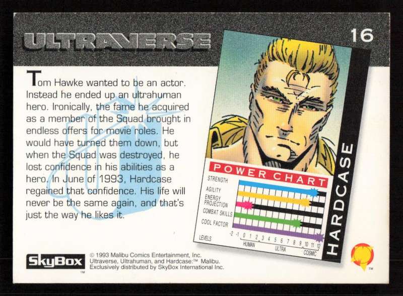 1993 SkyBox Ultraverse Hardcase 16