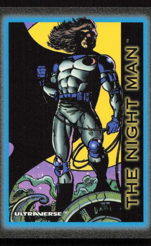 1993 SkyBox Ultraverse The Night Man 21