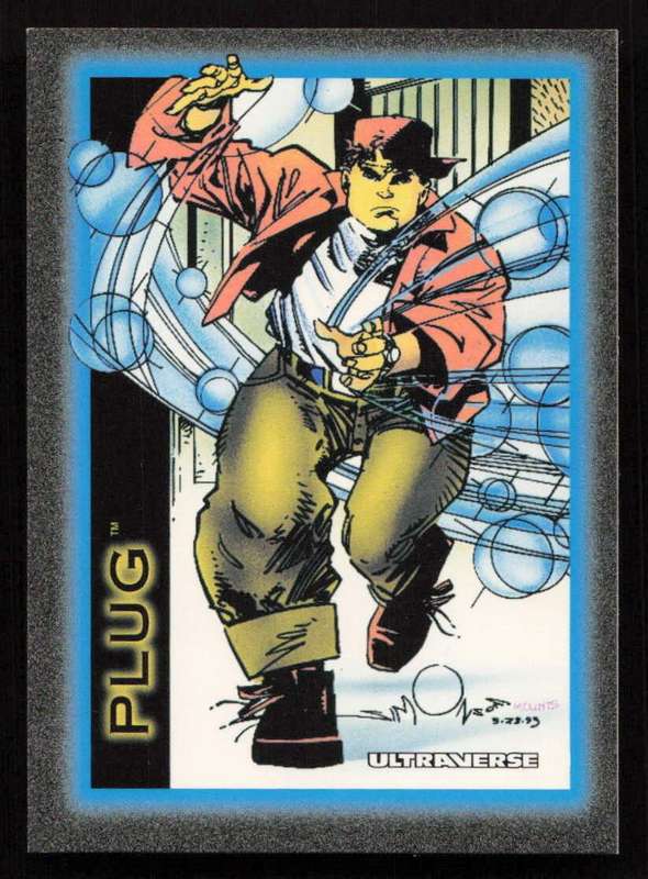 1993 SkyBox Ultraverse Plug 23