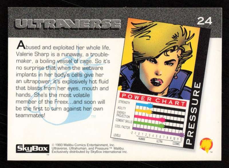 1993 SkyBox Ultraverse Pressure 24