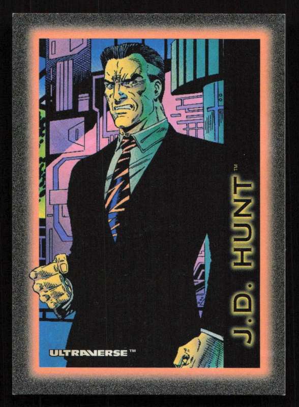 1993 SkyBox Ultraverse J.D. Hunt 63