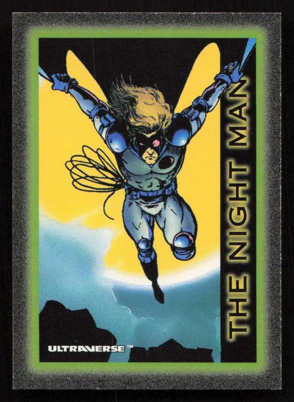 1993 SkyBox Ultraverse The Night Man 77