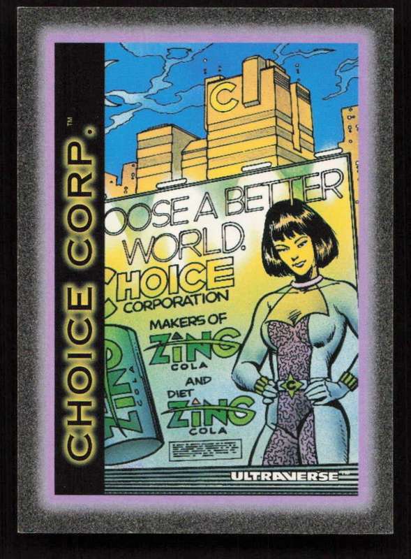 1993 SkyBox Ultraverse Choice Corp. 91