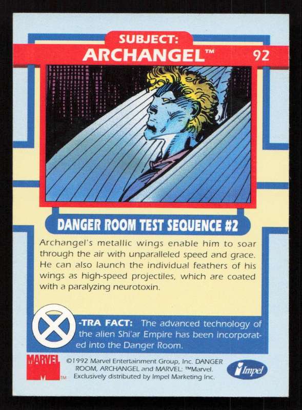 1992 Impel Marvel Archangel 92