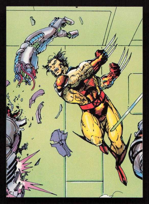 1992 Impel Marvel Wolverine 95