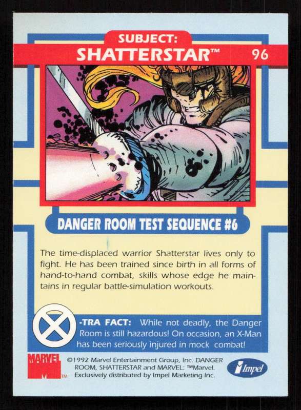 1992 Impel Marvel Shatterstar 96