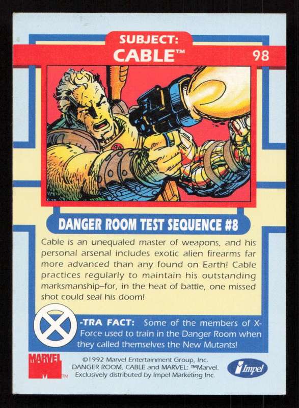 1992 Impel Marvel Cable 98