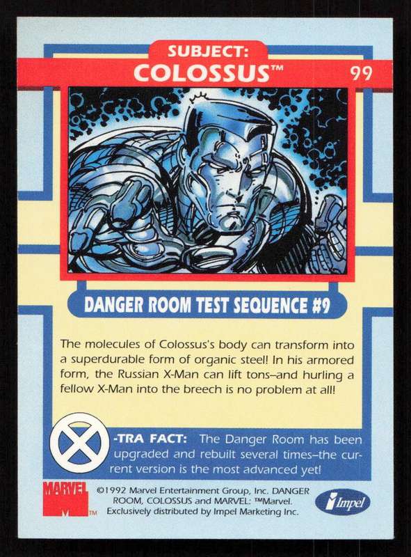 1992 Impel Marvel Colossus 99