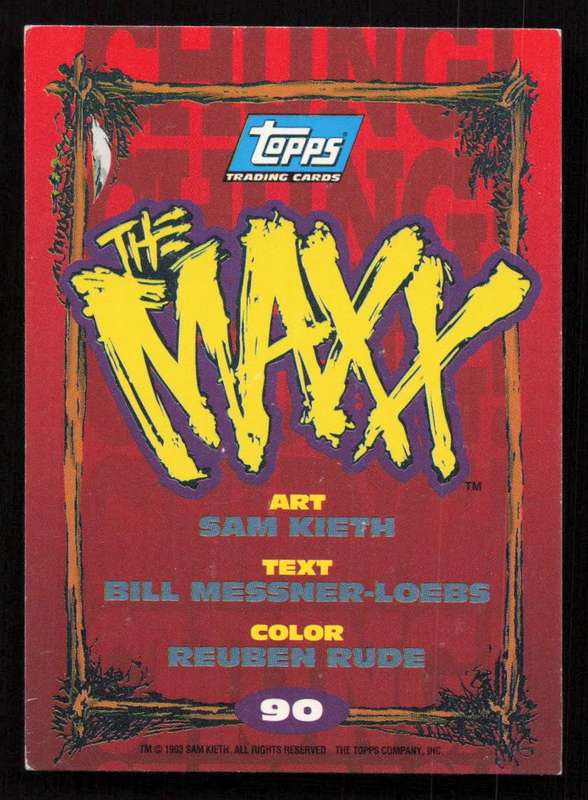 1993 Topps The Maxx Card 90