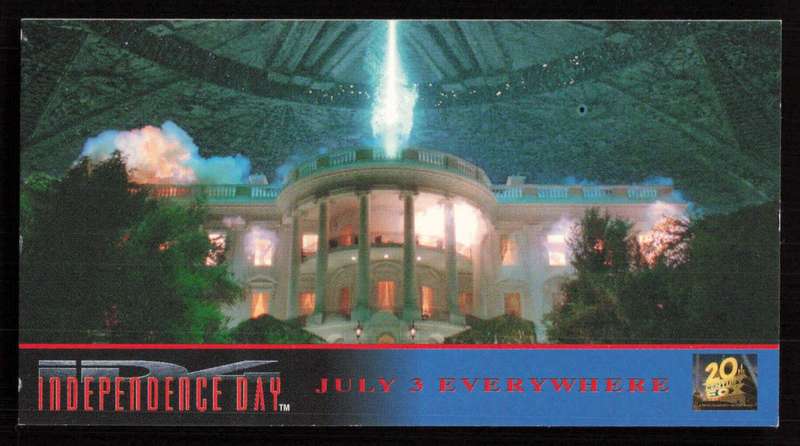 1996 Topps Widevision Independence Day