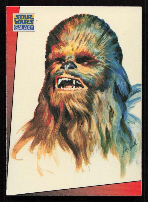 1993 Topps Star Wars Galaxy Chewbacca F
