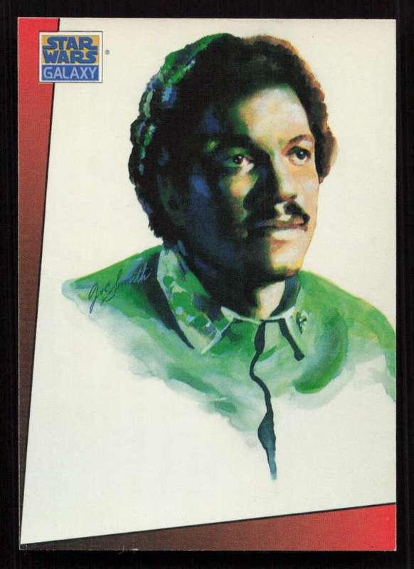 1993 Topps Star Wars Galaxy Lando Calrissian 9