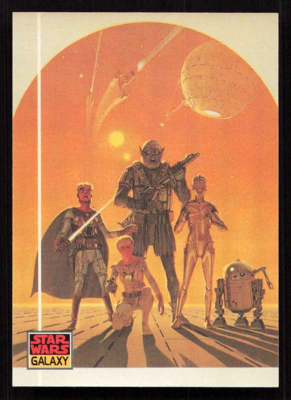 1993 Topps Star Wars Galaxy The Design of Star Wars 15