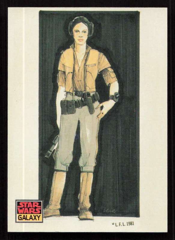 1993 Topps Star Wars Galaxy The Design of Star Wars 29
