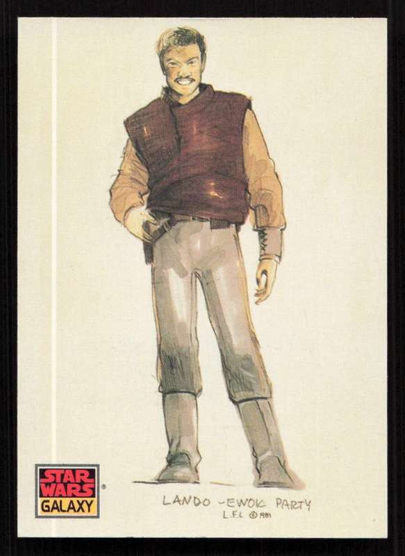 1993 Topps Star Wars Galaxy The Design of Star Wars 31
