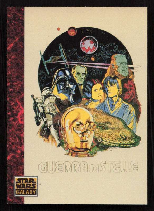 1993 Topps Star Wars Galaxy The Art of Star Wars 58