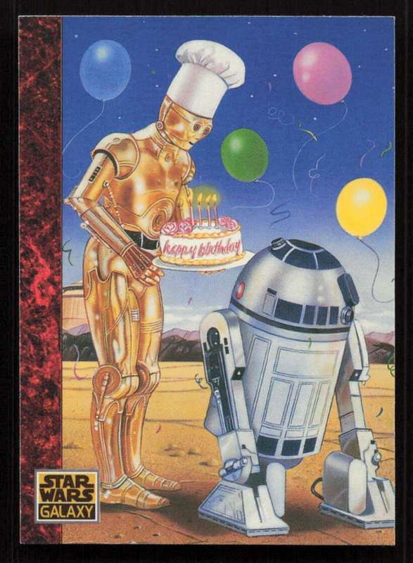 1993 Topps Star Wars Galaxy The Art of Star Wars 76