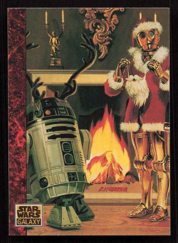 1993 Topps Star Wars Galaxy The Art of Star Wars 77