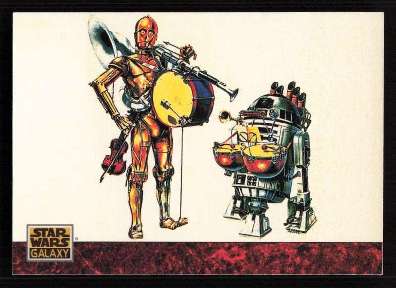 1993 Topps Star Wars Galaxy The Art of Star Wars 78