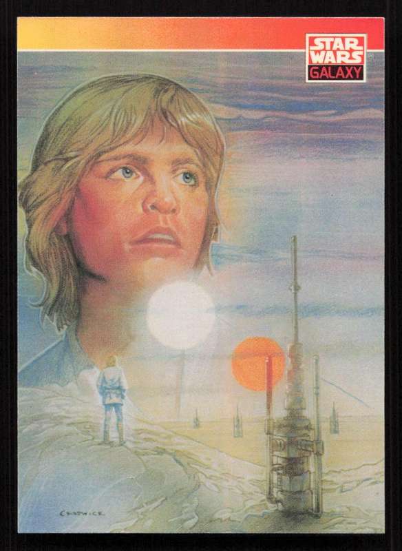 1993 Topps Star Wars Galaxy New Visions 86